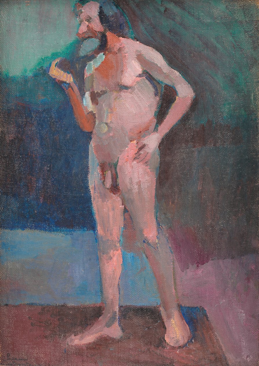 Stojící mužský model od Henri Matisse