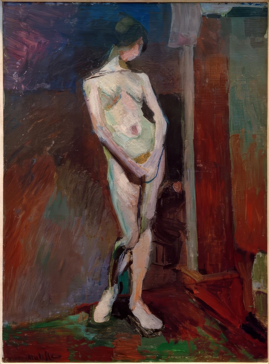 Stojící model (Academy in Blue) od Henri Matisse