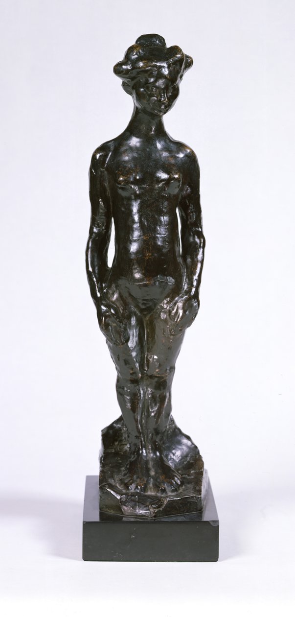Stojící akt (nahá dívka) 1906 (bronz) (viz také 221064) od Henri Matisse