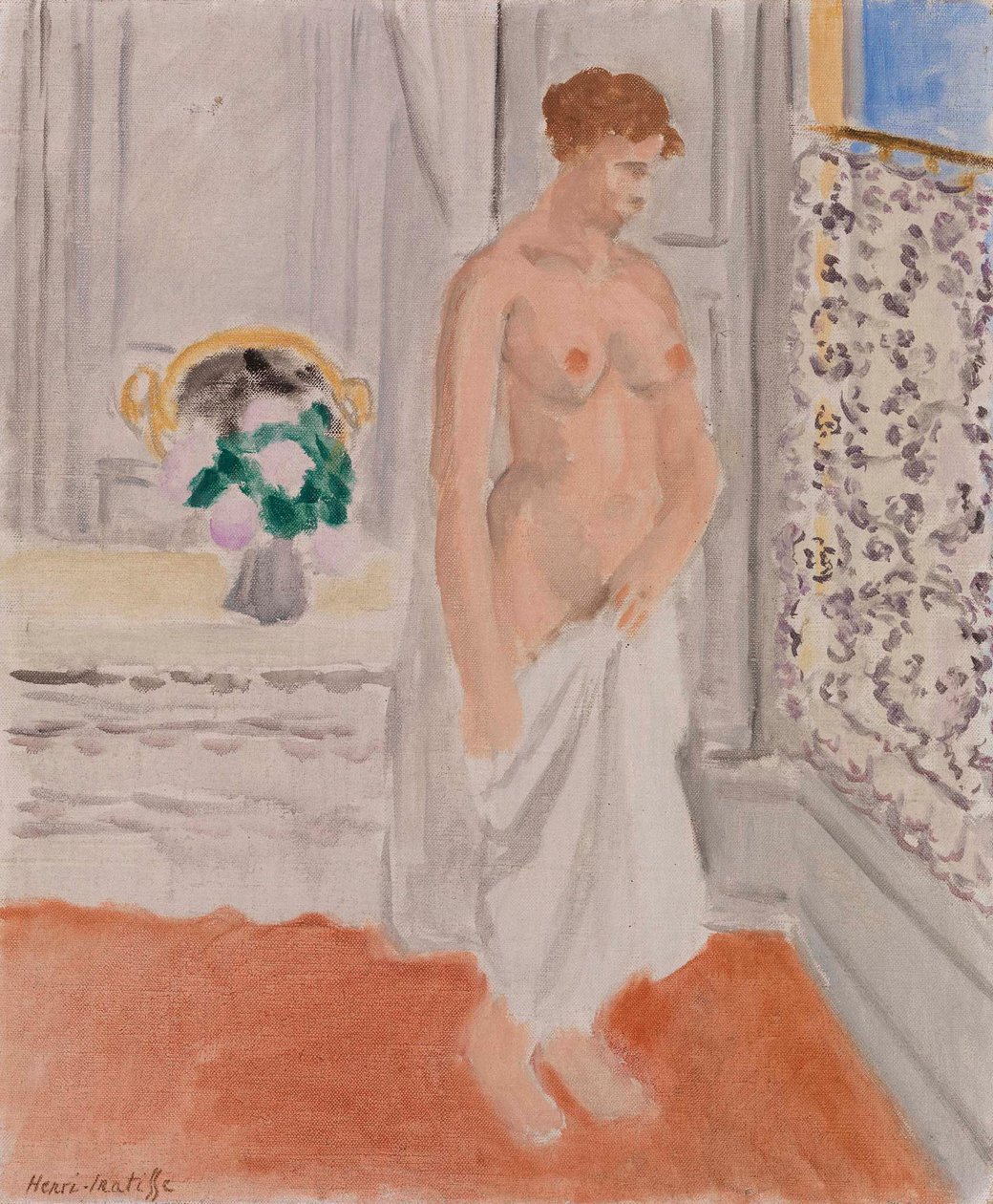 Stojící akt u okna od Henri Matisse