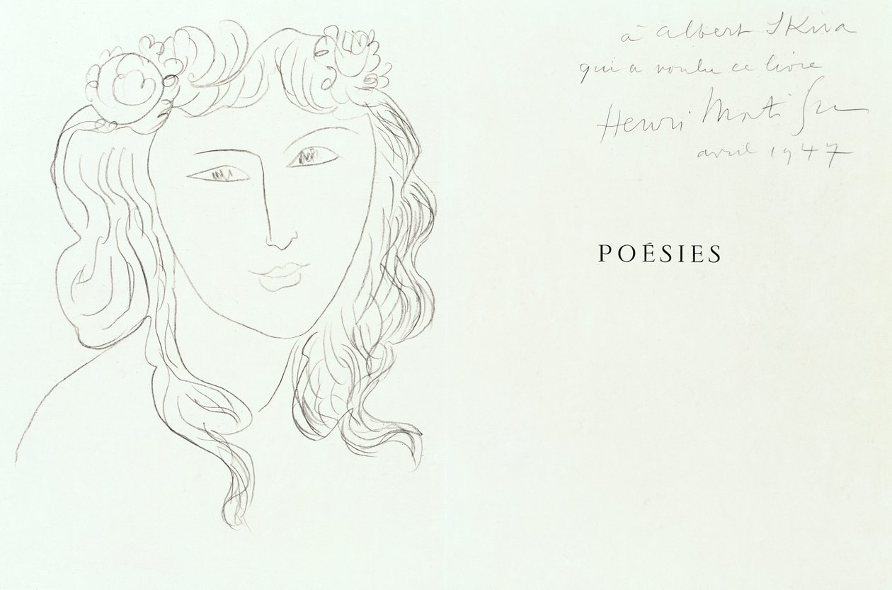 Stephane Mallarme, Poezie od Henri Matisse