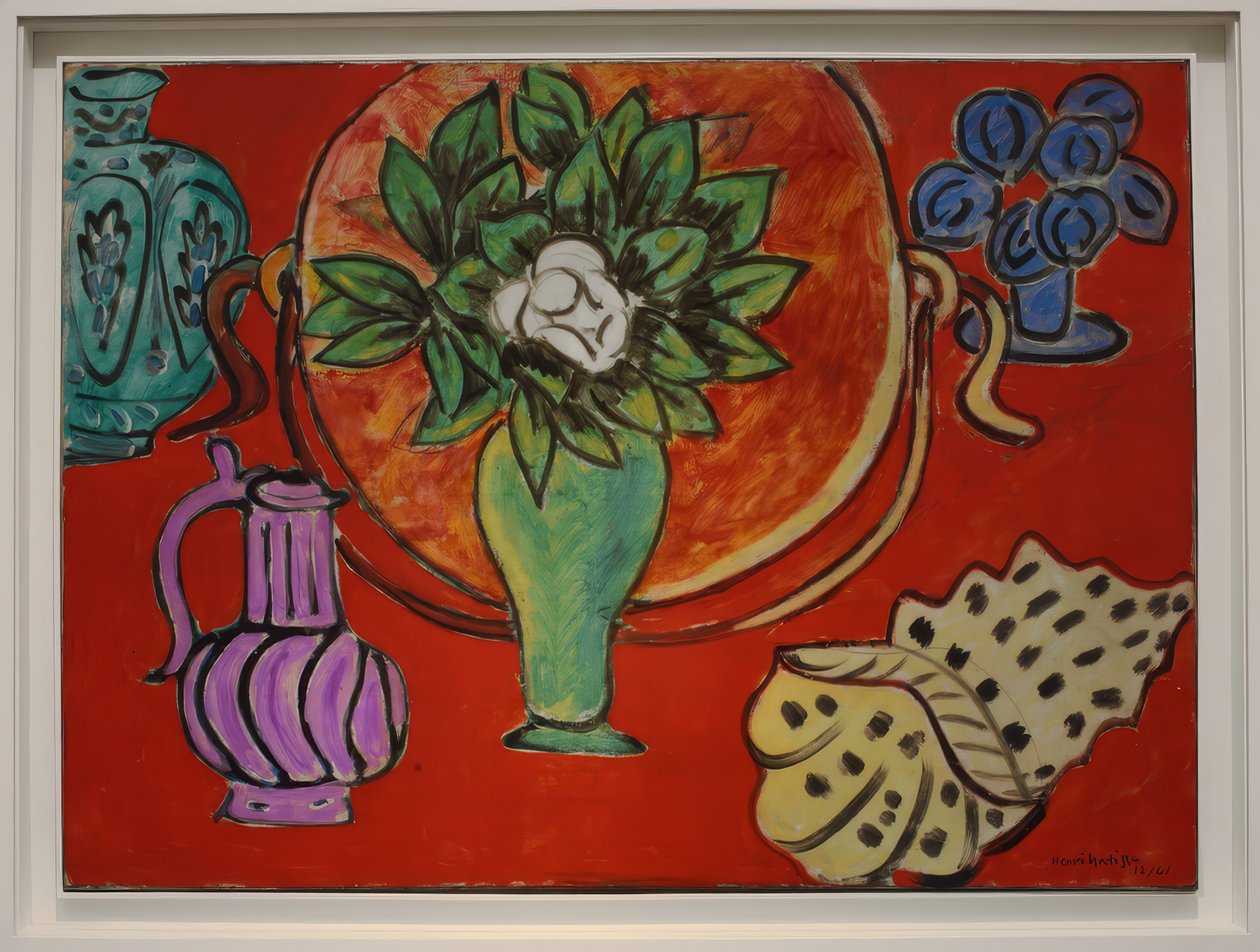 Zátiší s magnóliemi od Henri Matisse