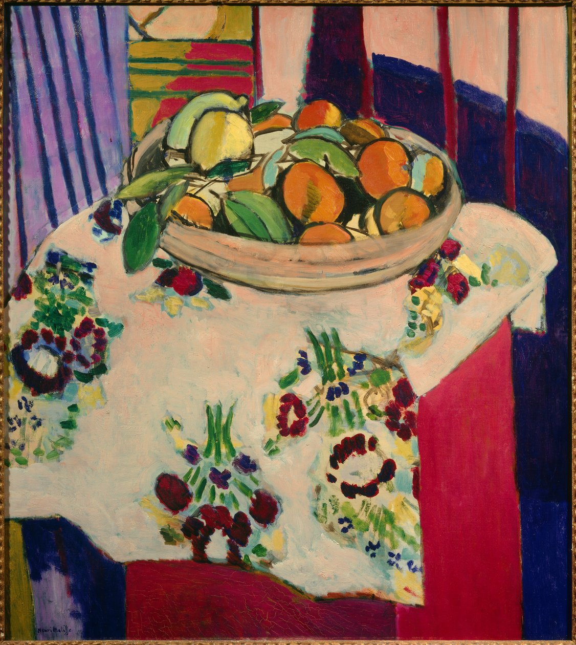 Zátiší s pomeranči 1912 (olej na plátně) od Henri Matisse