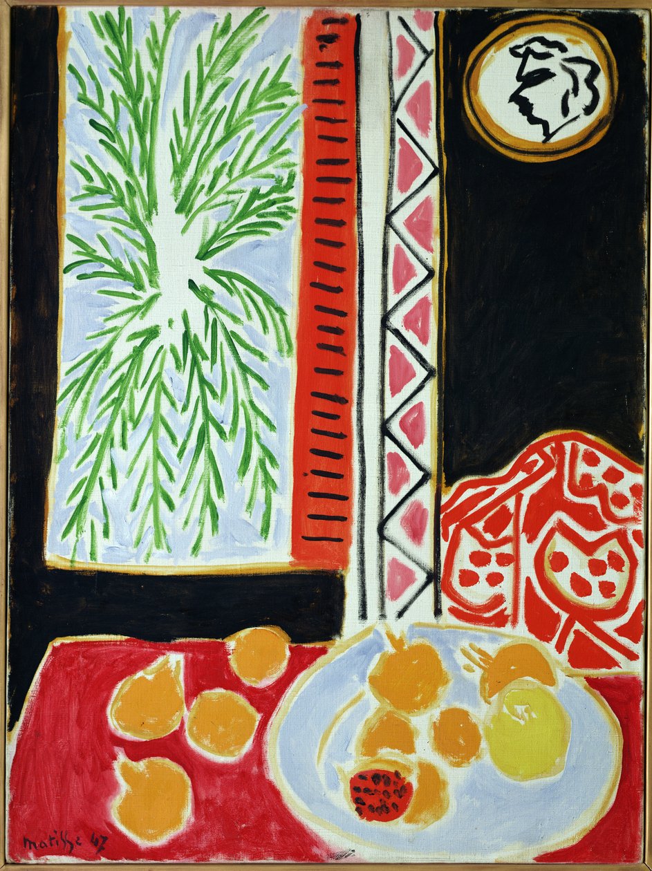 Zátiší s granátovými jablky od Henri Matisse