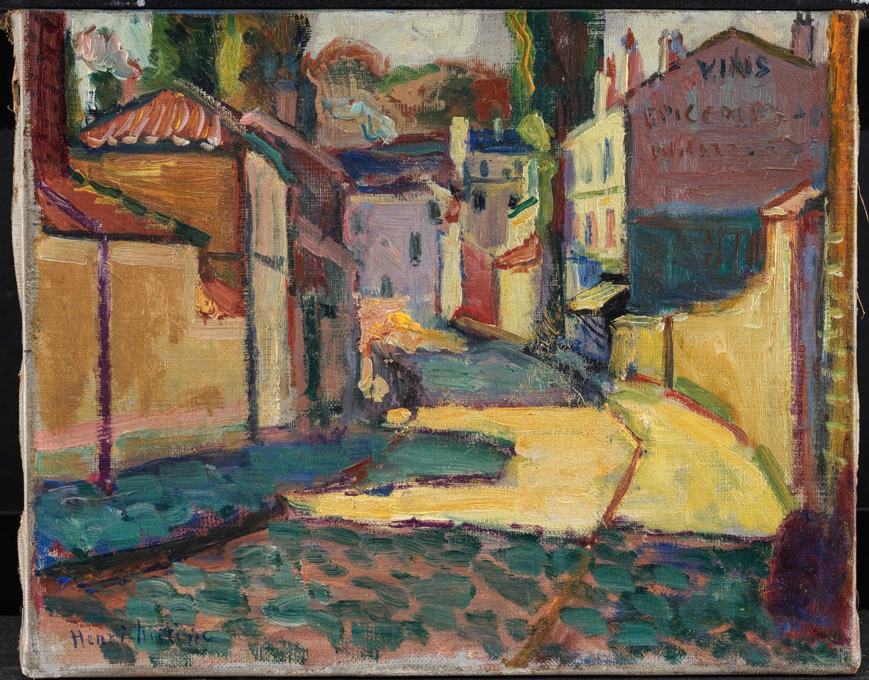 Ulice v Arcueilu od Henri Matisse