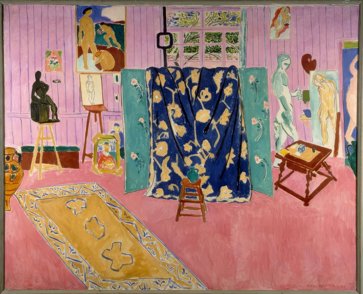 Ateliér umělce od Henri Matisse
