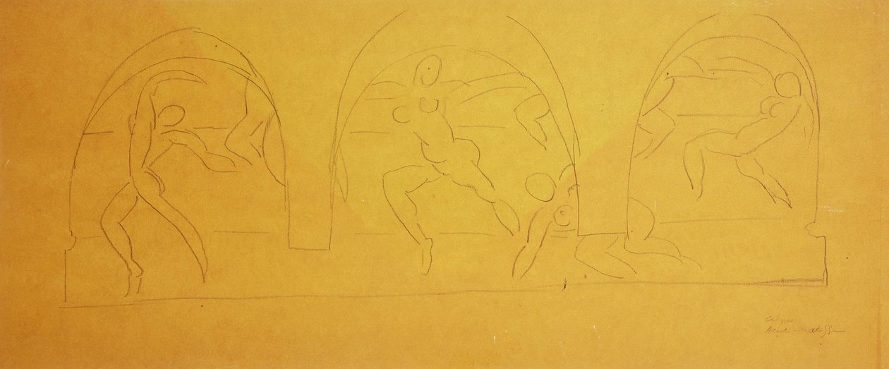 Studie pro tanec od Henri Matisse