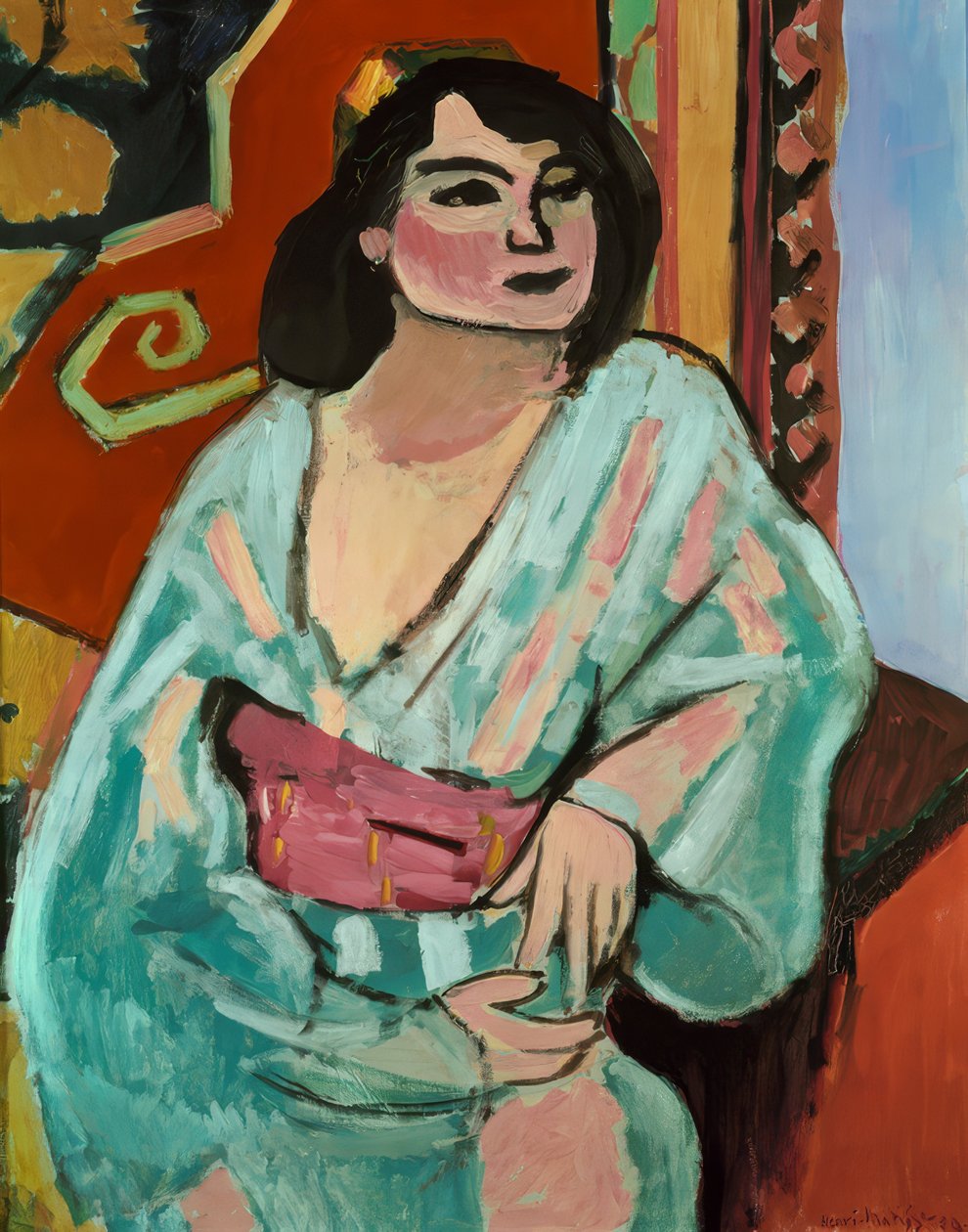 Alžírská žena od Henri Matisse