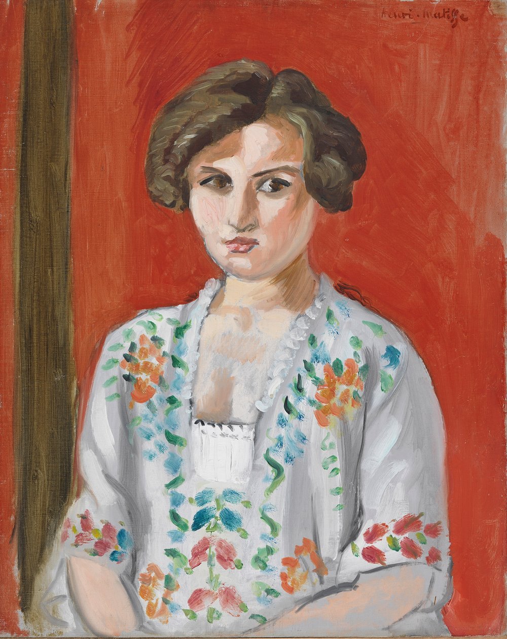 Bulharská halena, cca 1920 (olej na plátně) od Henri Matisse