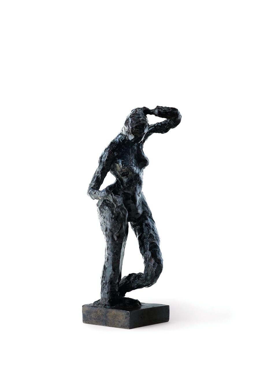 Tanec (Dance Movement), navrženo 1911, tato verze odlita cca 1930 (bronz s černou patinou) od Henri Matisse