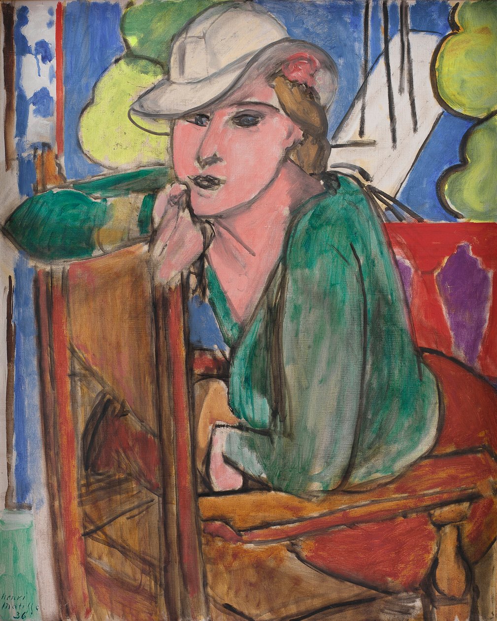 Zelená halenka od Henri Matisse