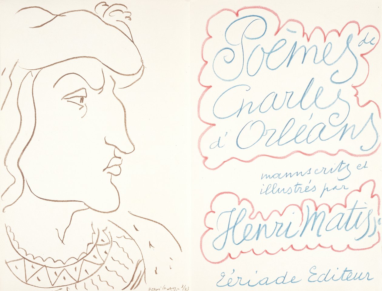 Básně Karla Orleánského, 25. února od Henri Matisse