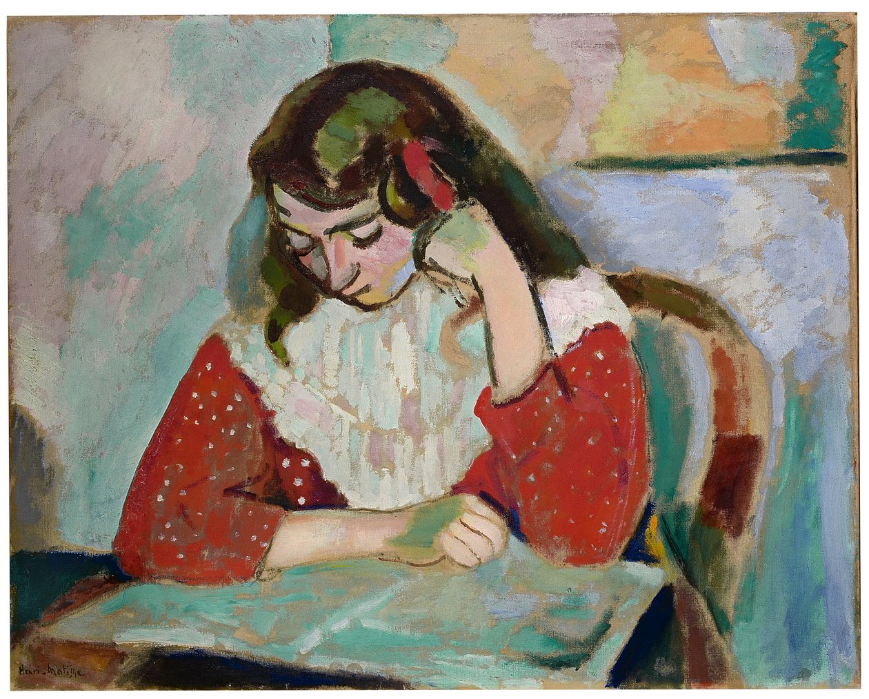 Čtenář, Marguerite Matisse od Henri Matisse