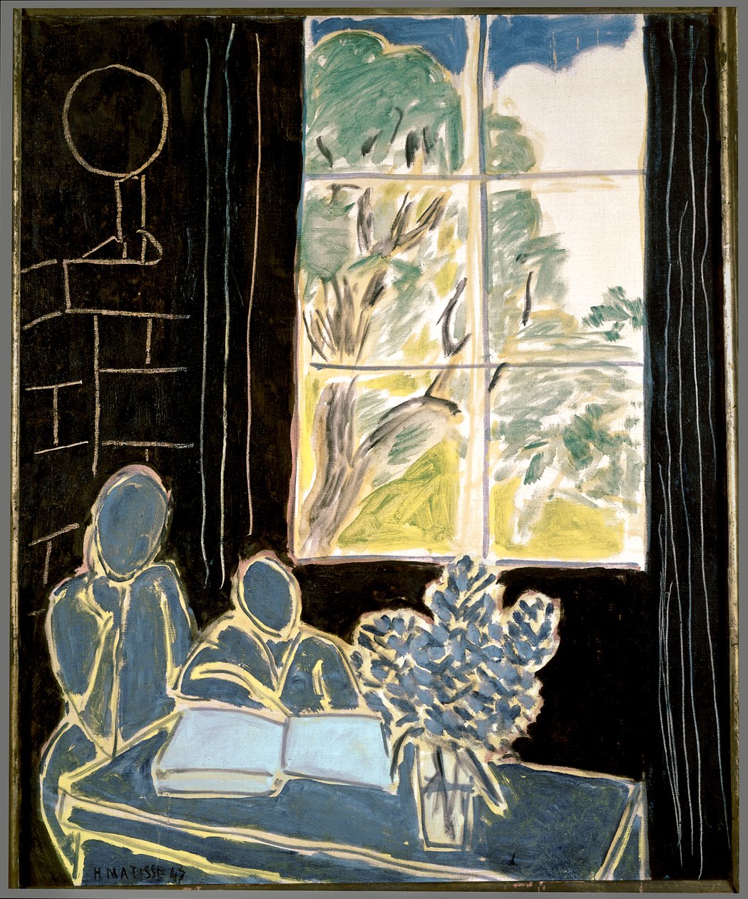 Ticho žijící v domech od Henri Matisse