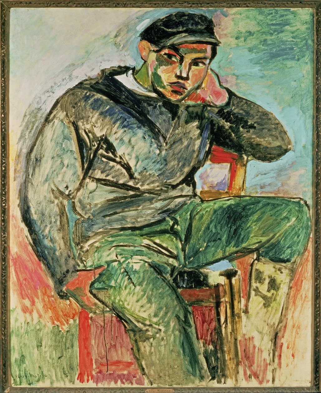 Mladý námořník I od Henri Matisse