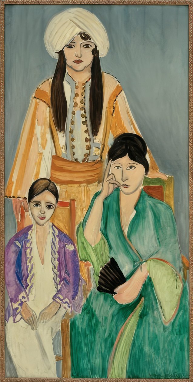 Tři sestry od Henri Matisse