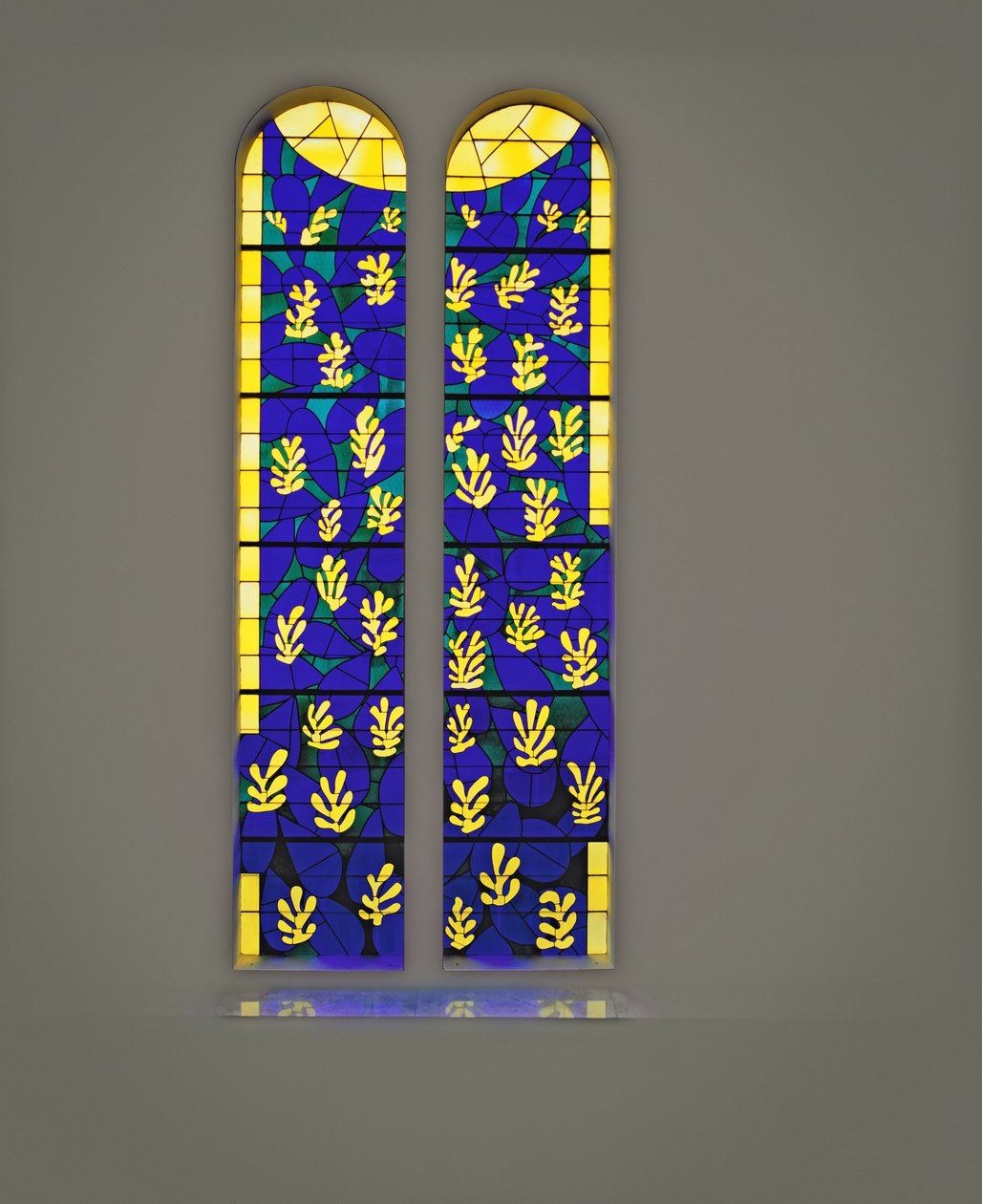 Vitráže stromu života, Růžencová kaple, Vence od Henri Matisse