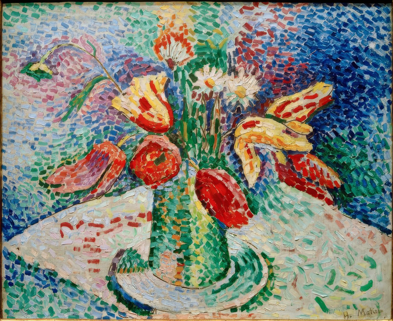 Tulipány Papoušci od Henri Matisse