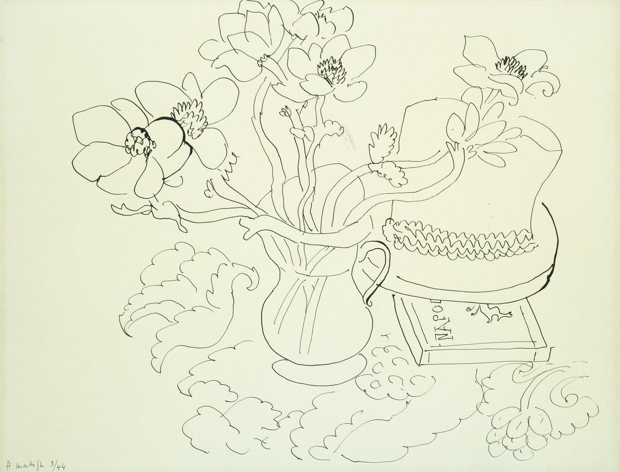 Váza Anemone od Henri Matisse