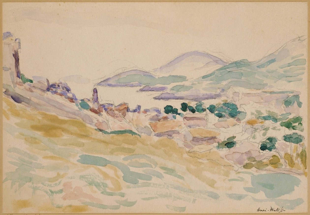 Pohled na Collioure od Henri Matisse