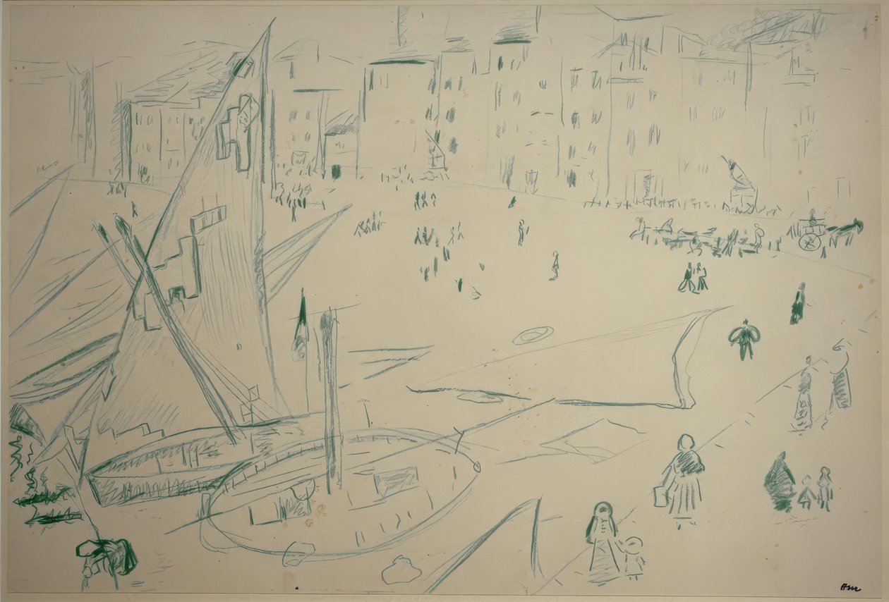 Pohled z přístavu od Henri Matisse