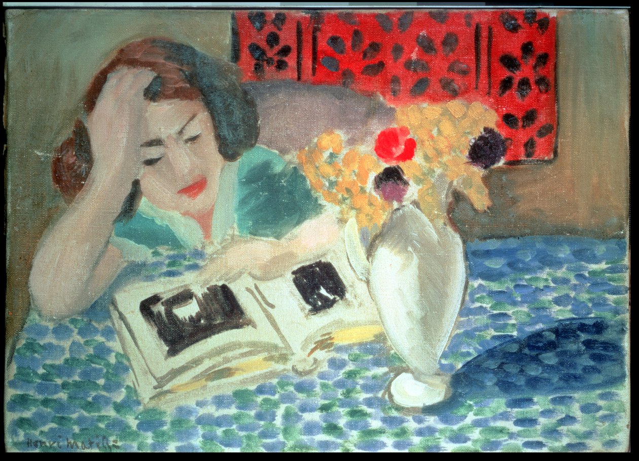 Čtení žen (La Lecture) od Henri Matisse