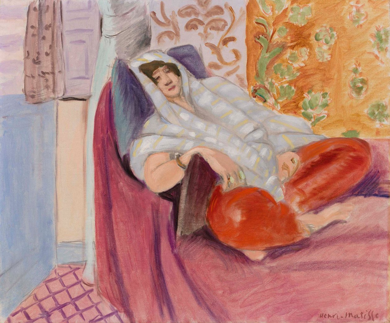 Ležící žena od Henri Matisse