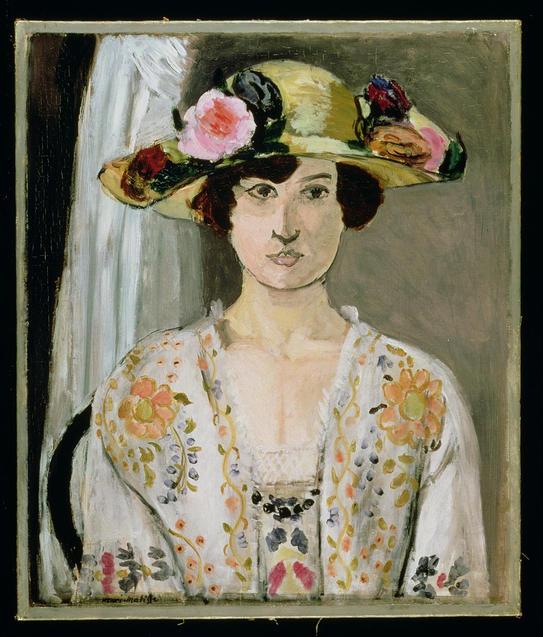 Žena v klobouku, asi 1920 (olej na plátně) od Henri Matisse