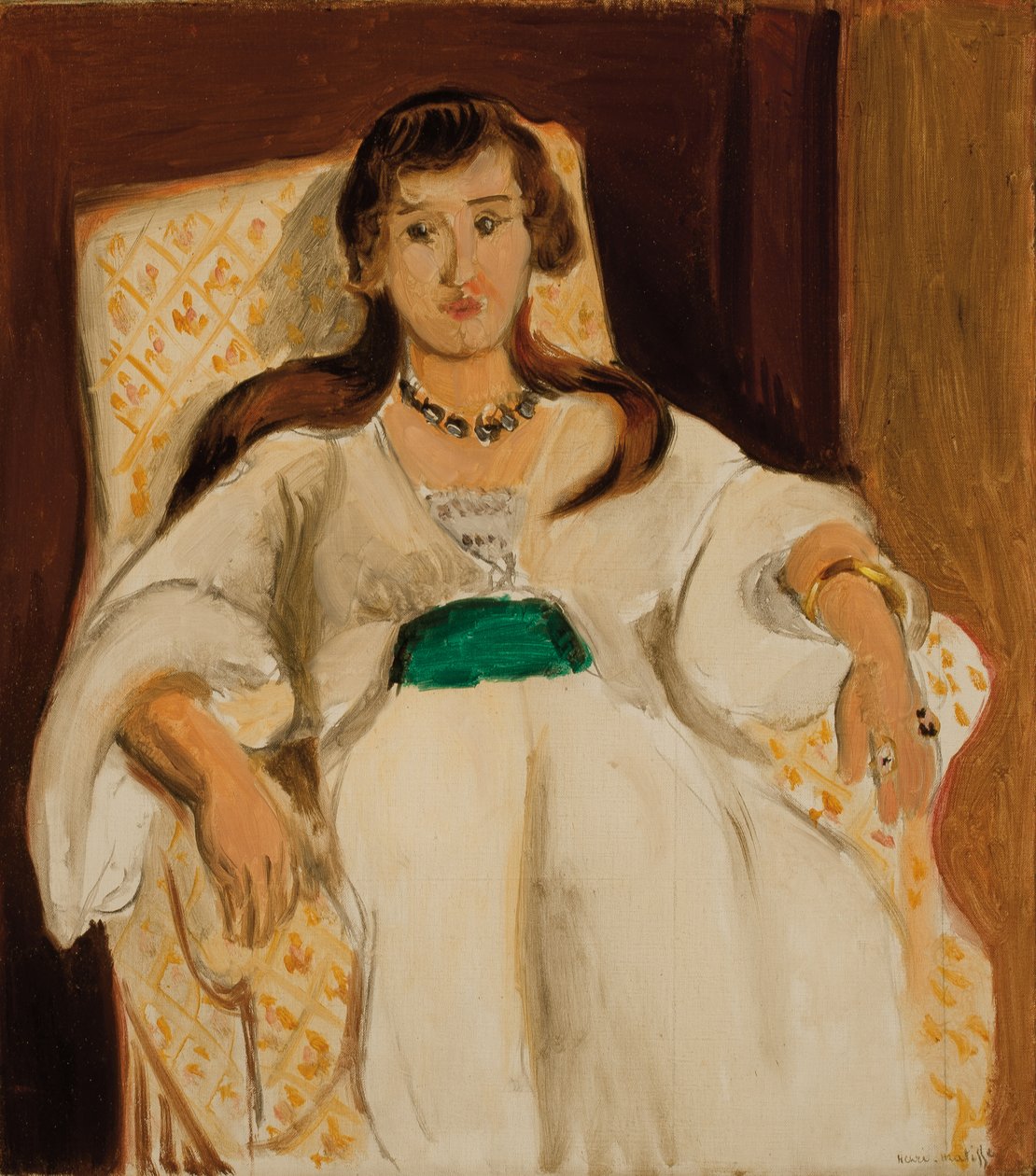 Žena v křesle; Femme au fauteuil od Henri Matisse