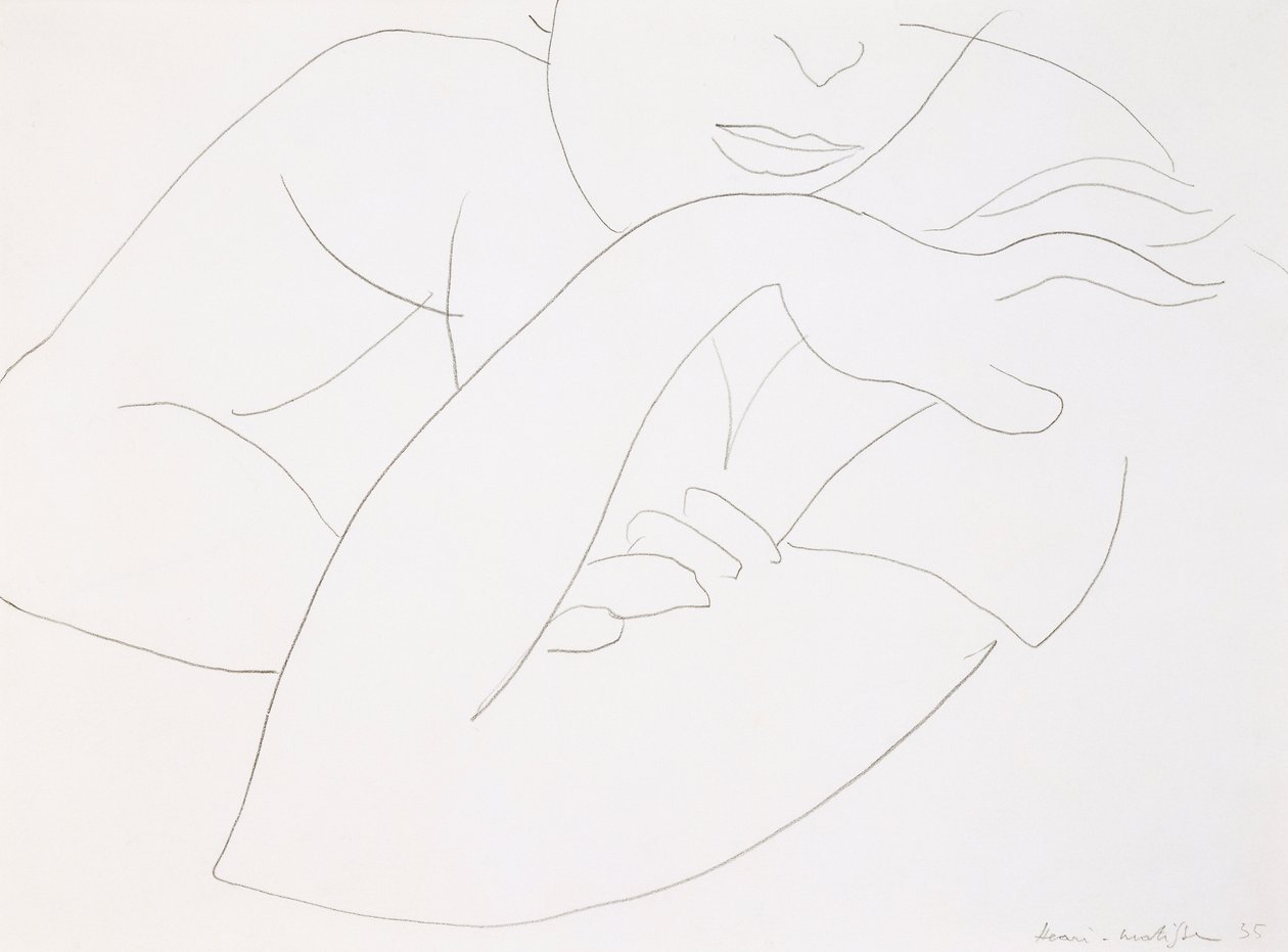 Žena se zkříženýma rukama od Henri Matisse
