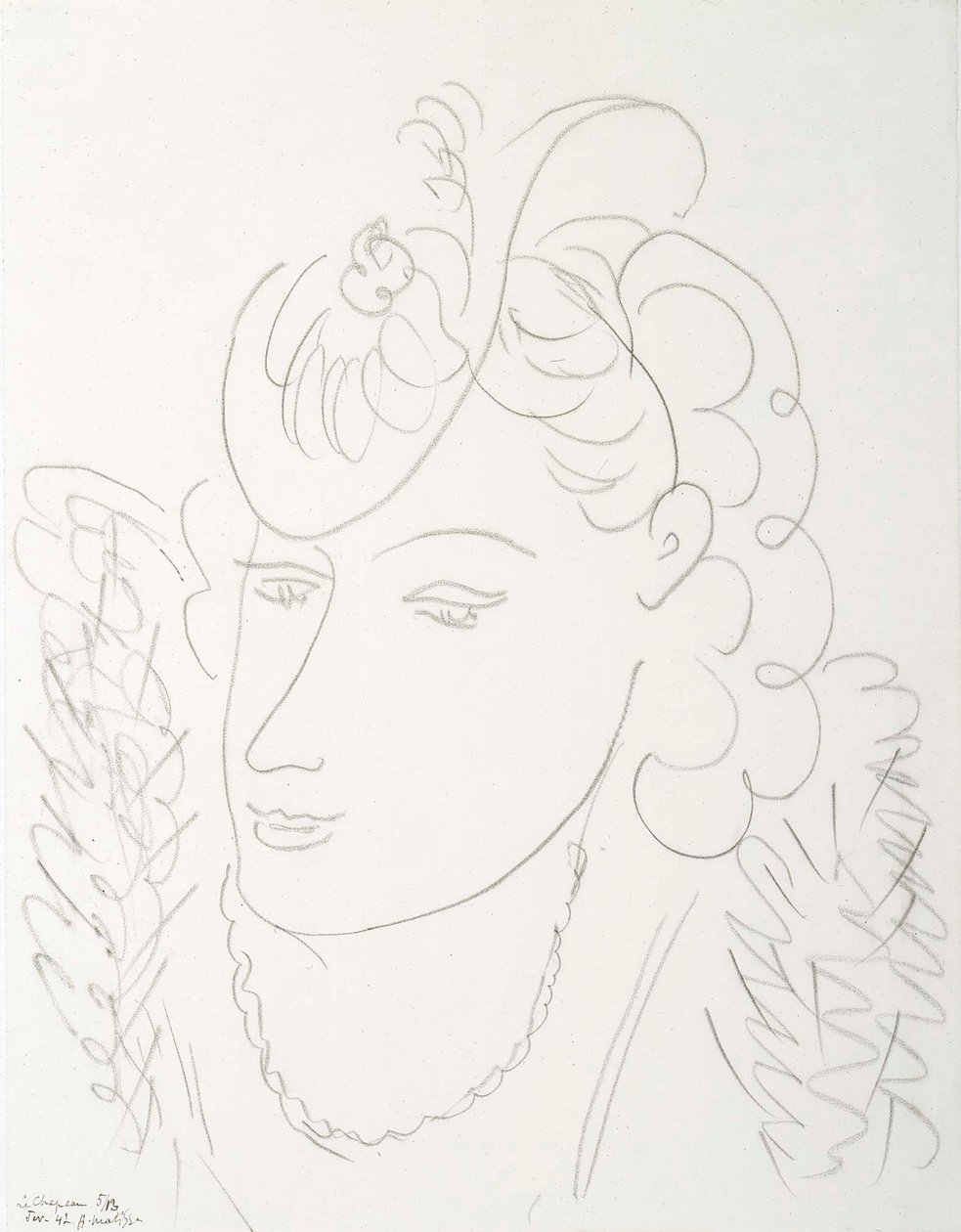 Žena s kloboukem od Henri Matisse