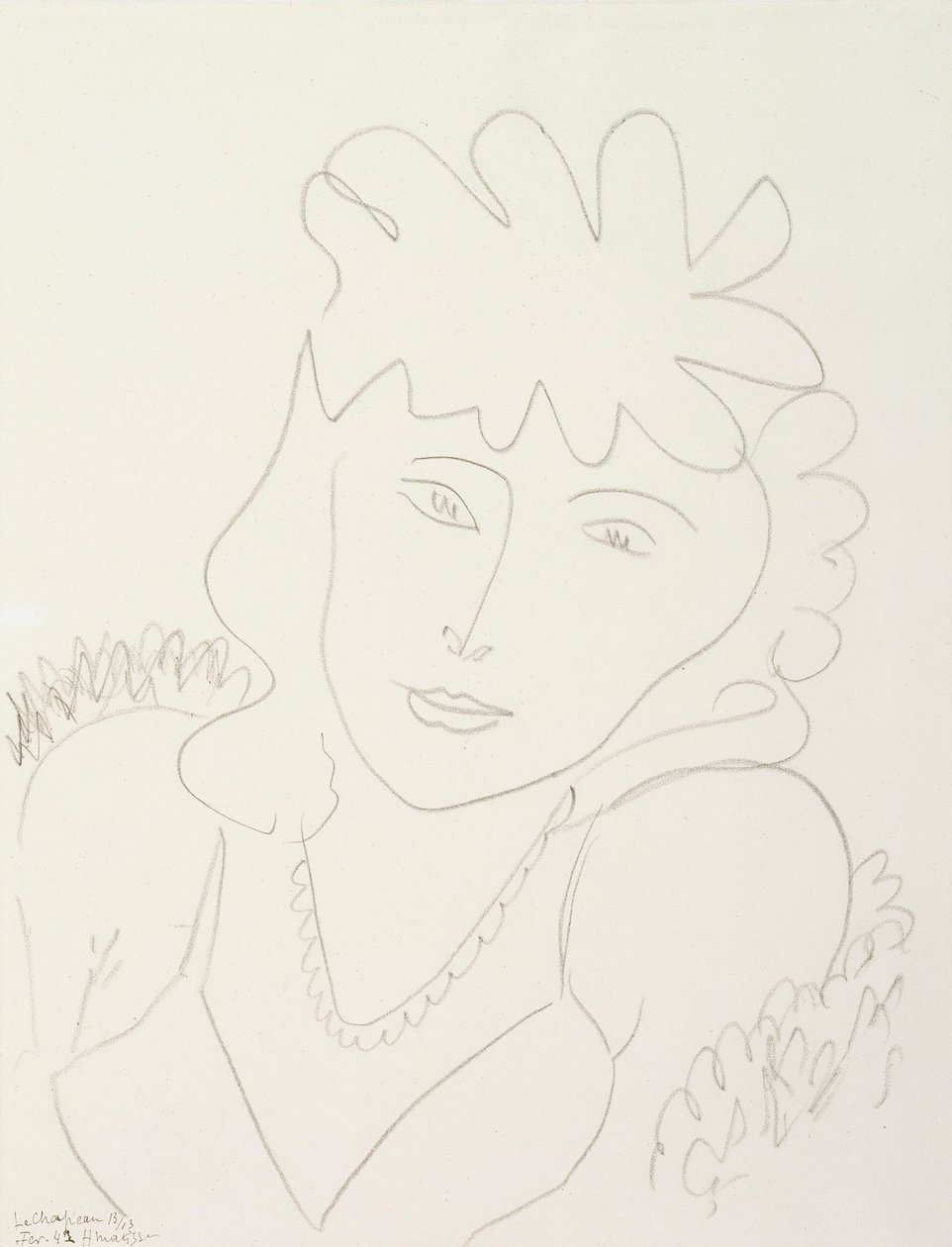Žena s kloboukem od Henri Matisse