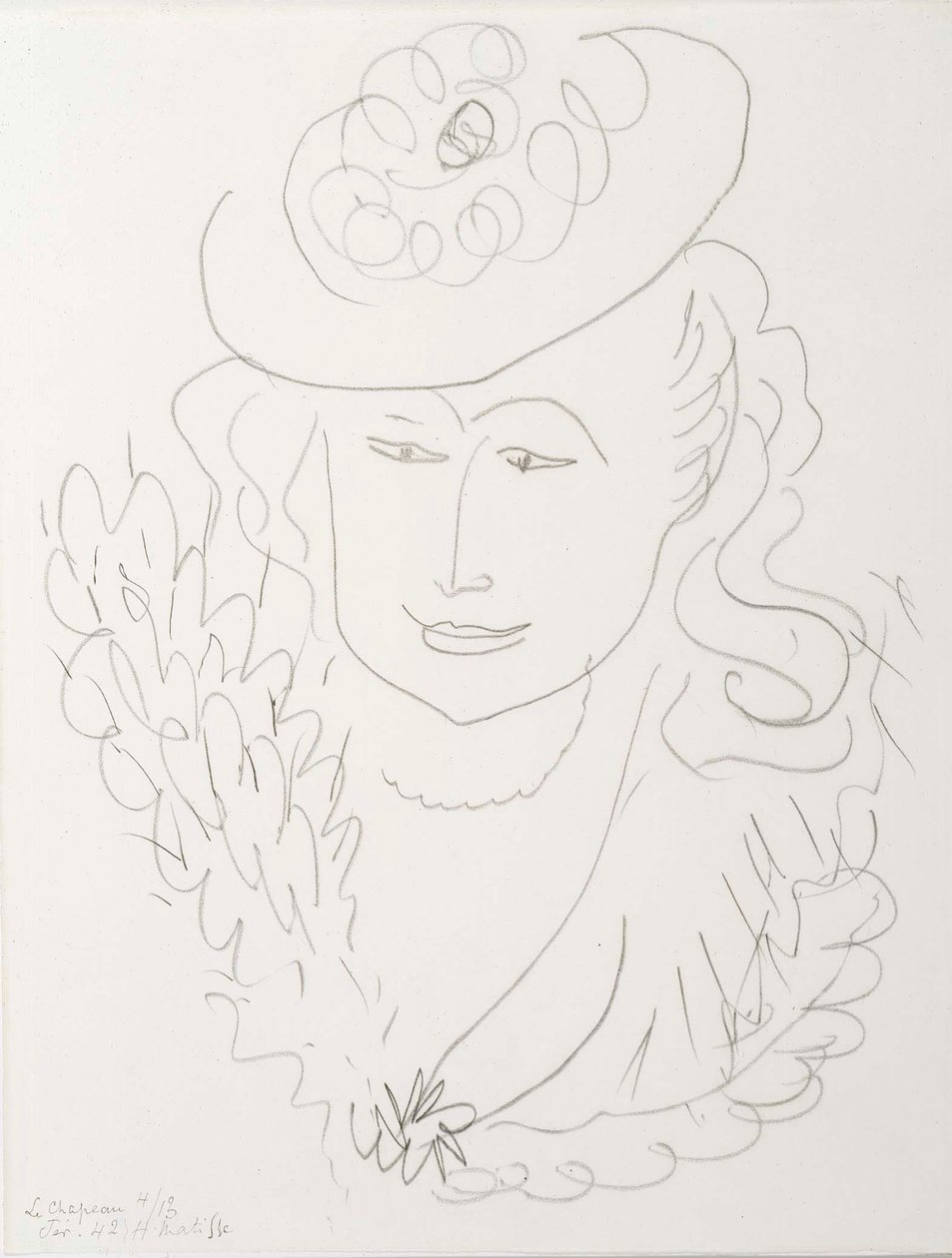 Žena s kloboukem od Henri Matisse