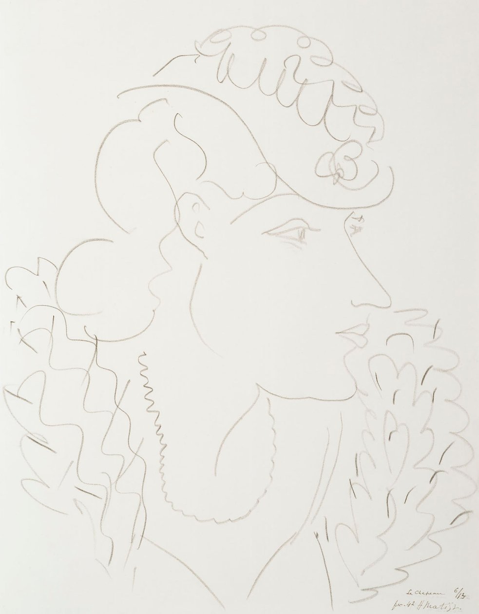Žena s kloboukem od Henri Matisse
