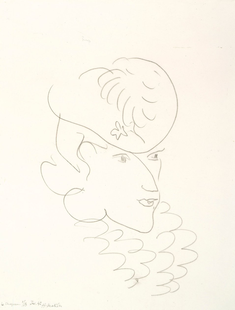 Žena s kloboukem od Henri Matisse