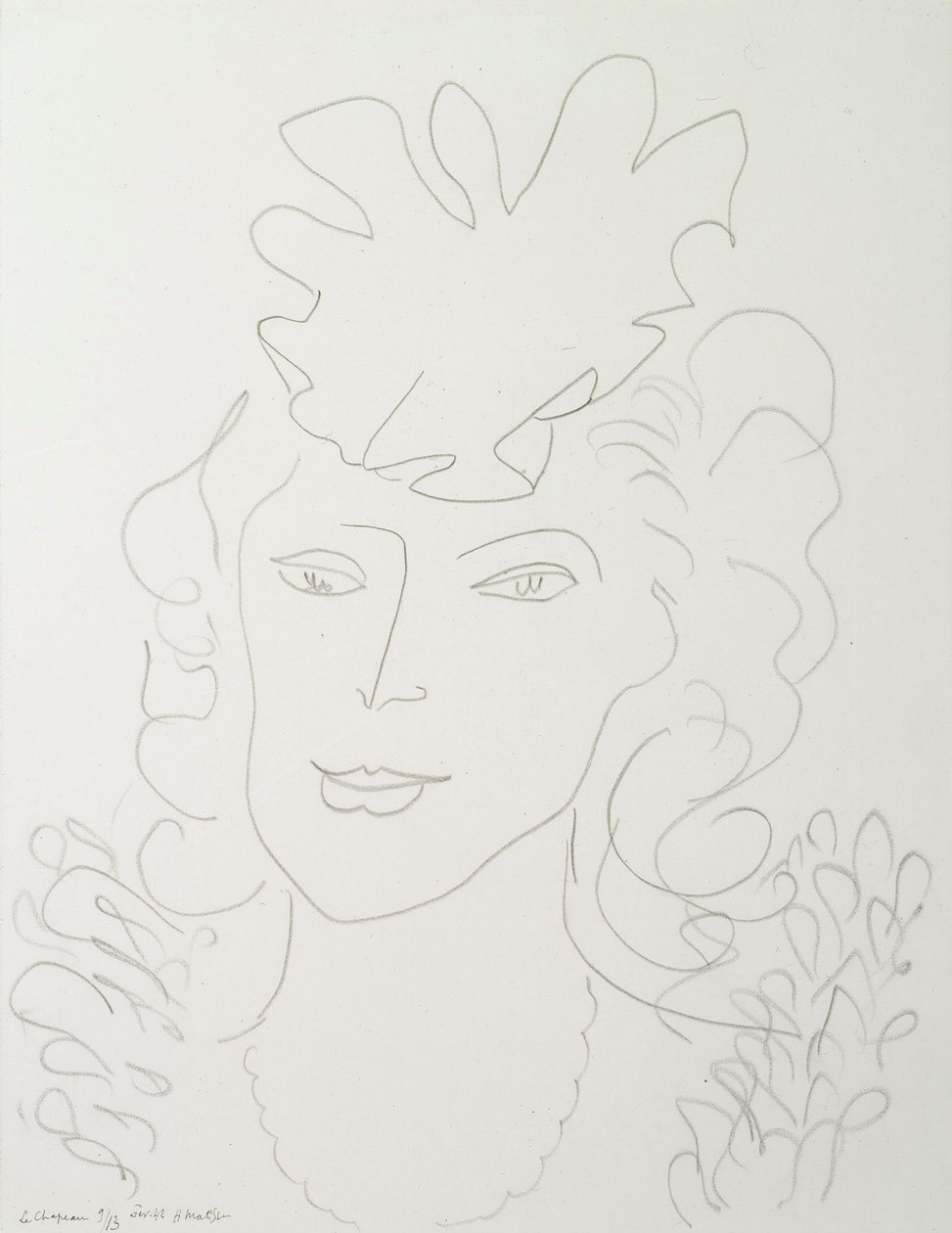 Žena s kloboukem od Henri Matisse