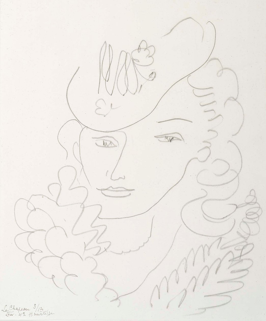 Žena s kloboukem od Henri Matisse