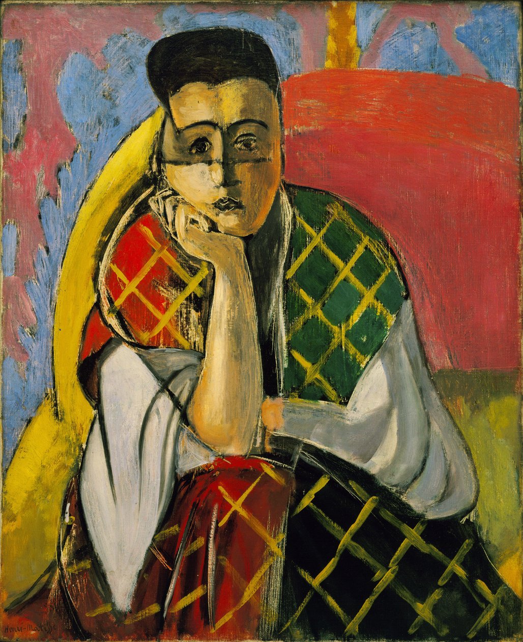Žena se závojem od Henri Matisse