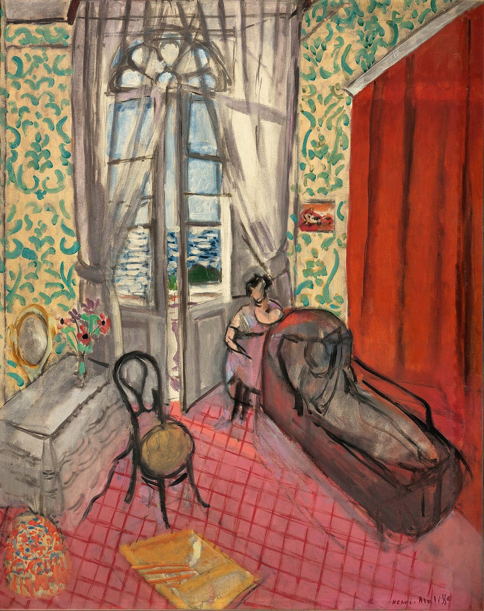 Ženy s pohovkou nebo Gauč od Henri Matisse