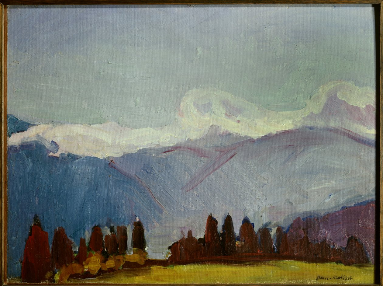 Savojské Alpy 1901 (olej na plátně) od Henri Matisse