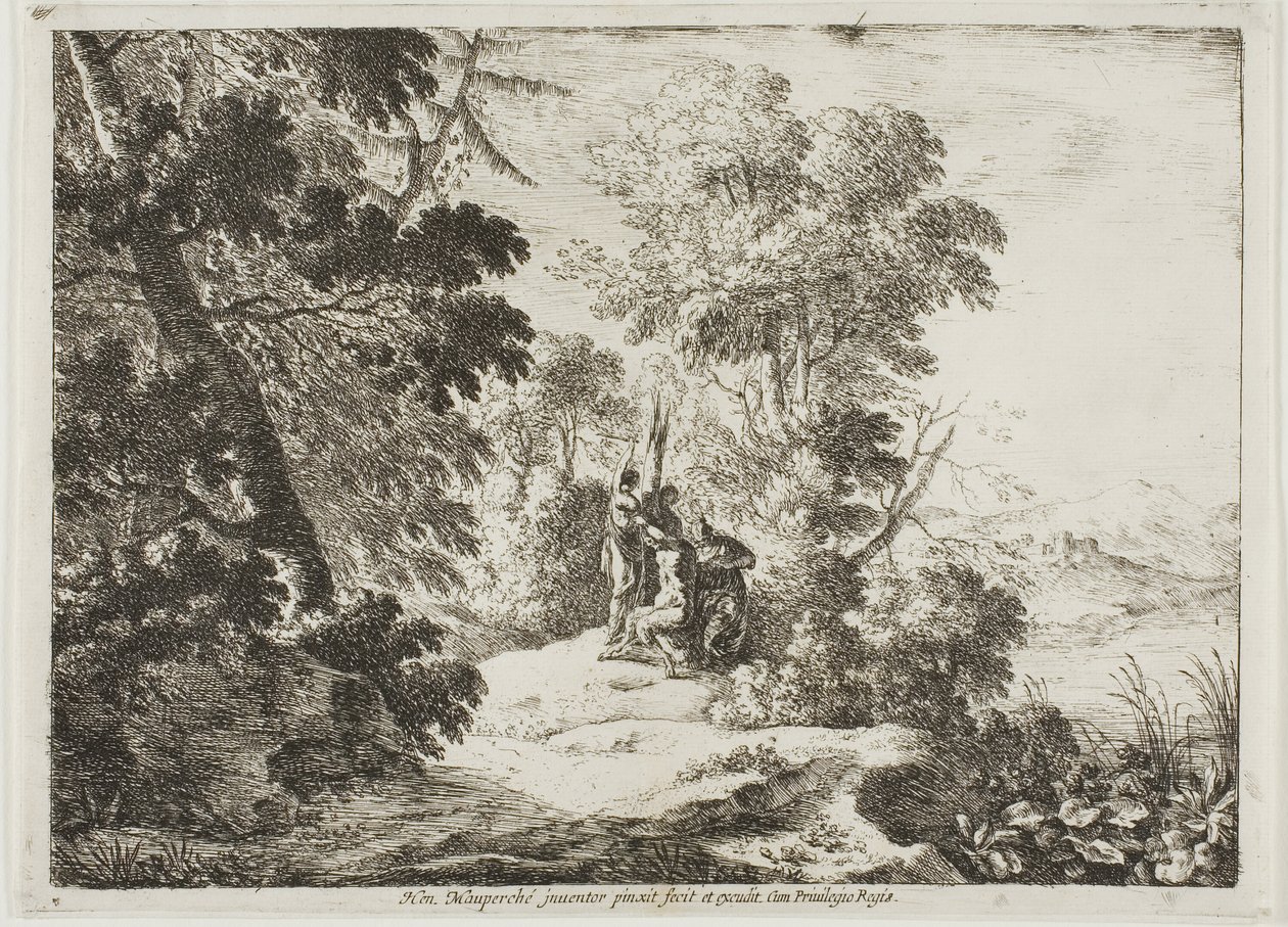 Usmrcení Marsyas od Henri Mauperche