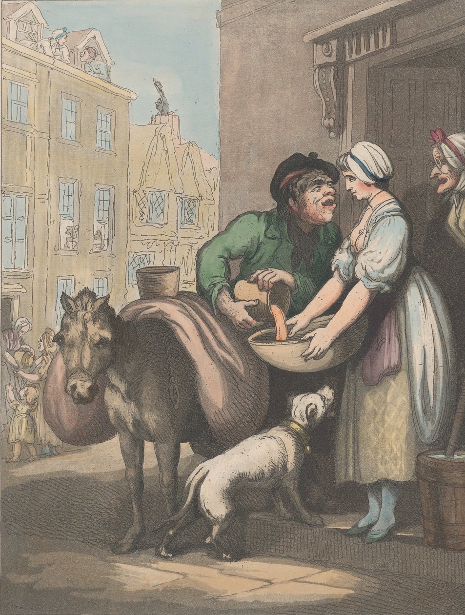 Cries of London, č. 4: Do You Want Any Brickdust, 20. února 1799. od Henri Merke