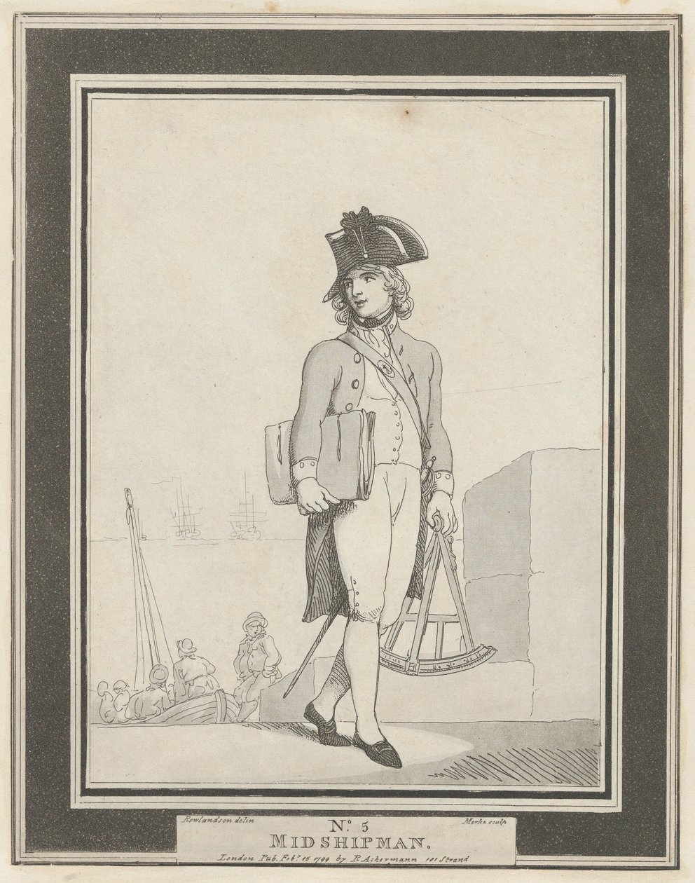 č. 5: Midshipman, 15. února 1799. od Henri Merke
