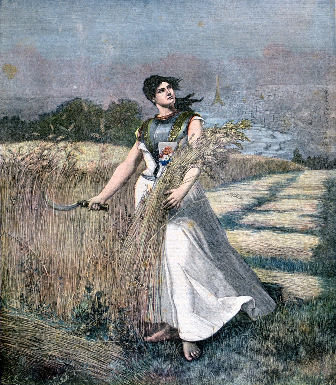 Alegorie Francie, 1891 od Henri Meyer