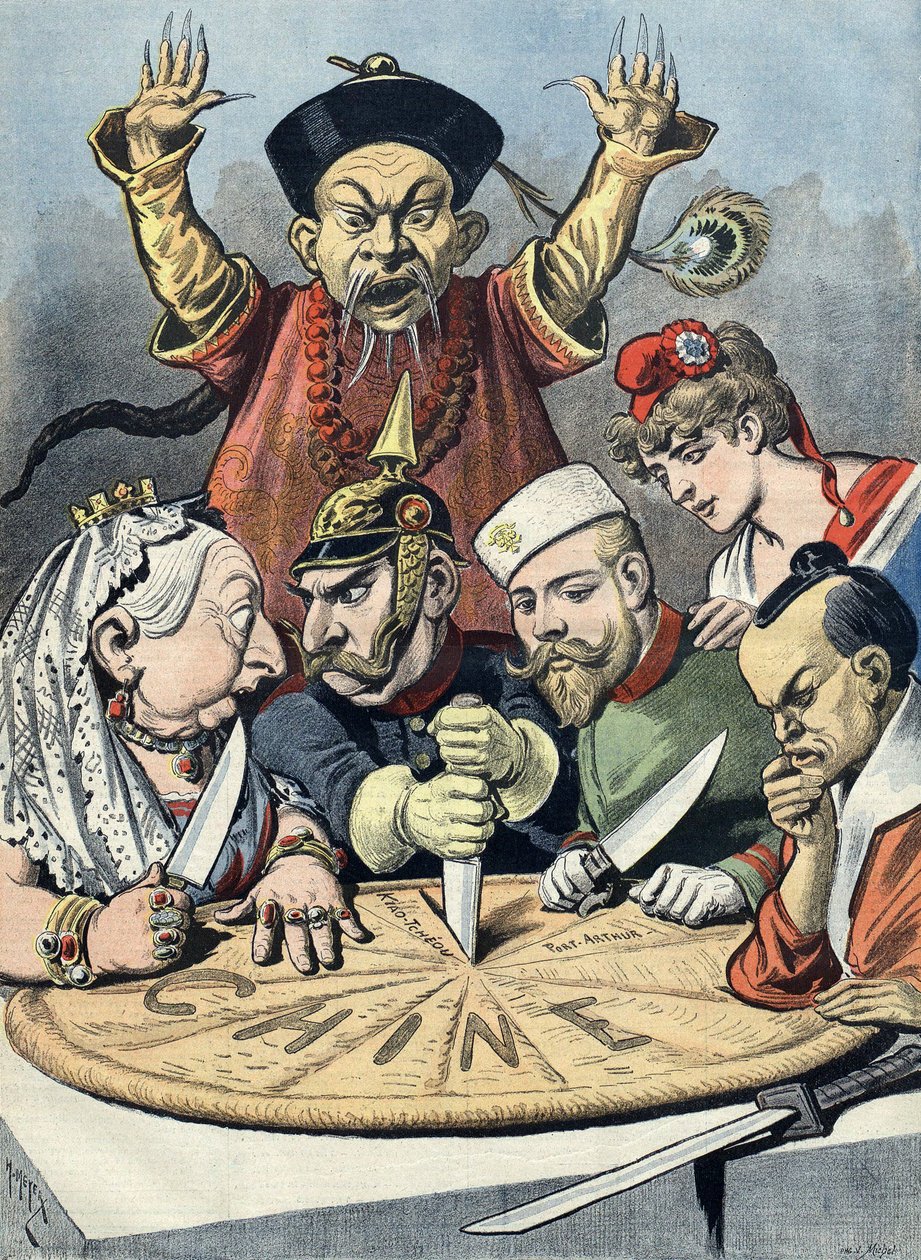 Kreslený čínský imperialismus od Henri Meyer