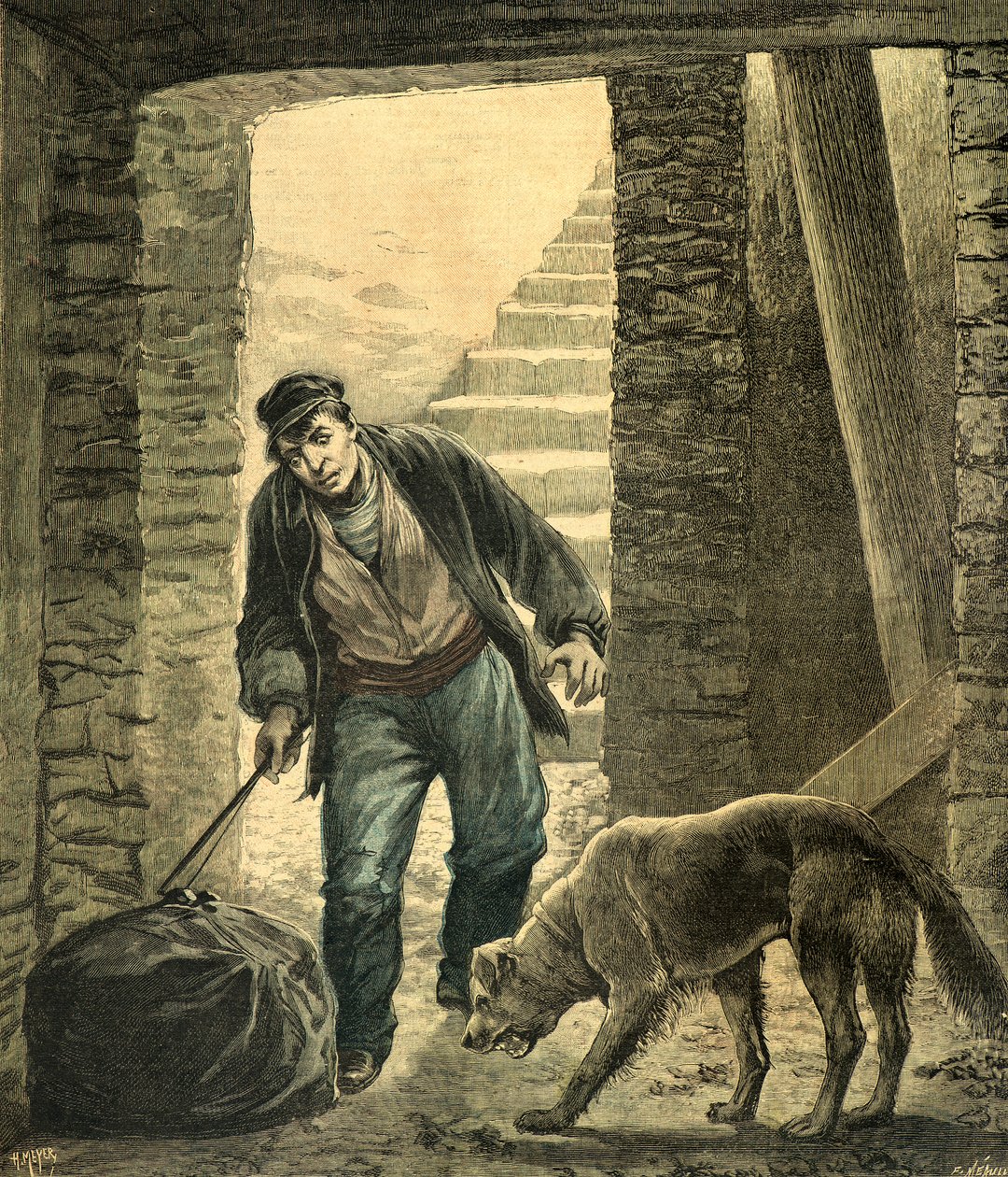 Nález ženské mrtvoly od Henri Meyer