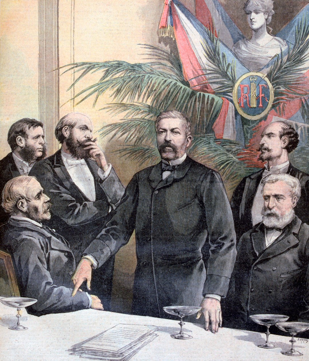 Ernest Constans a Francouzská republika, Toulouse, 1893. od Henri Meyer