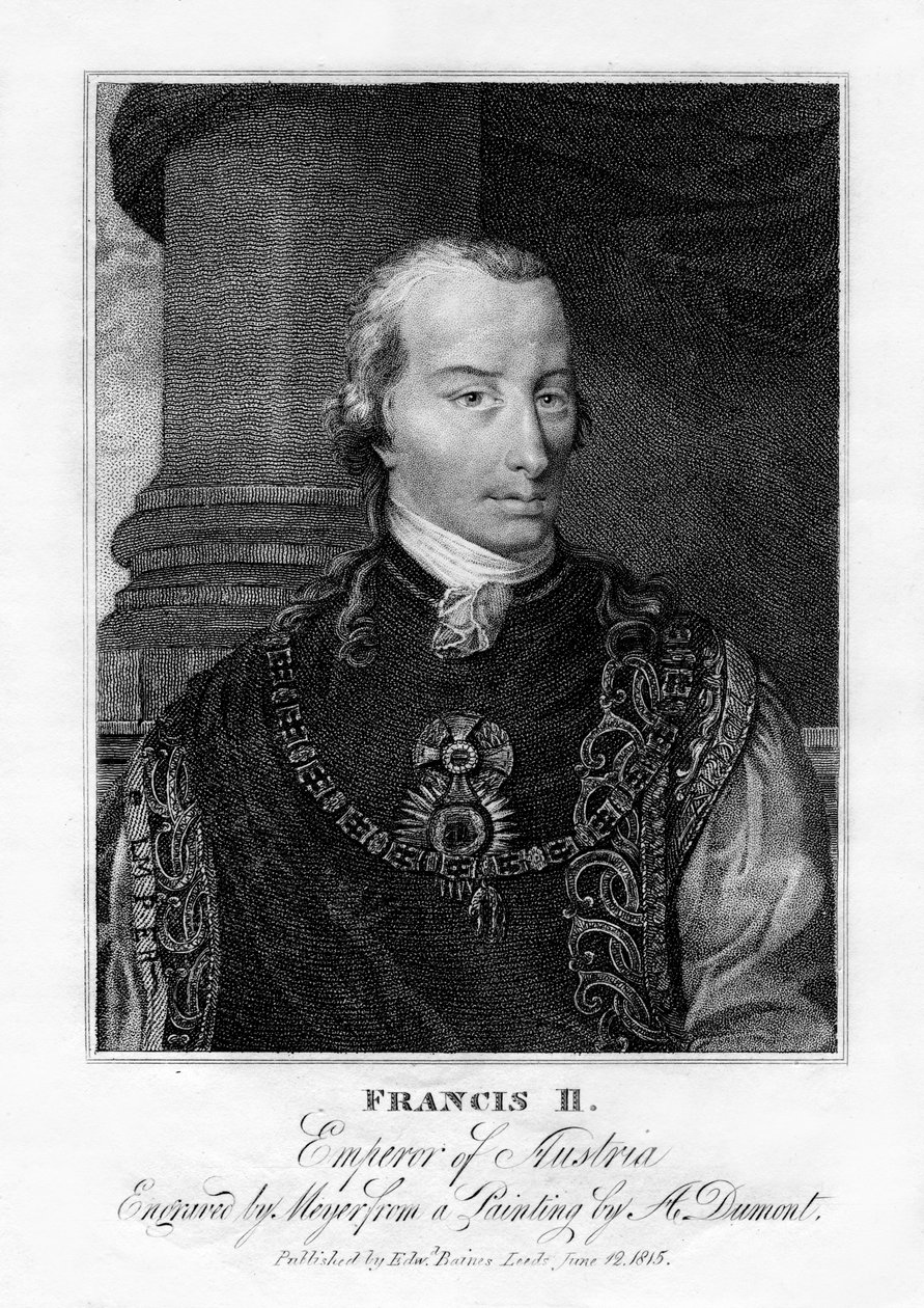 František II., císař Svaté říše římské, 1815. od Henri Meyer