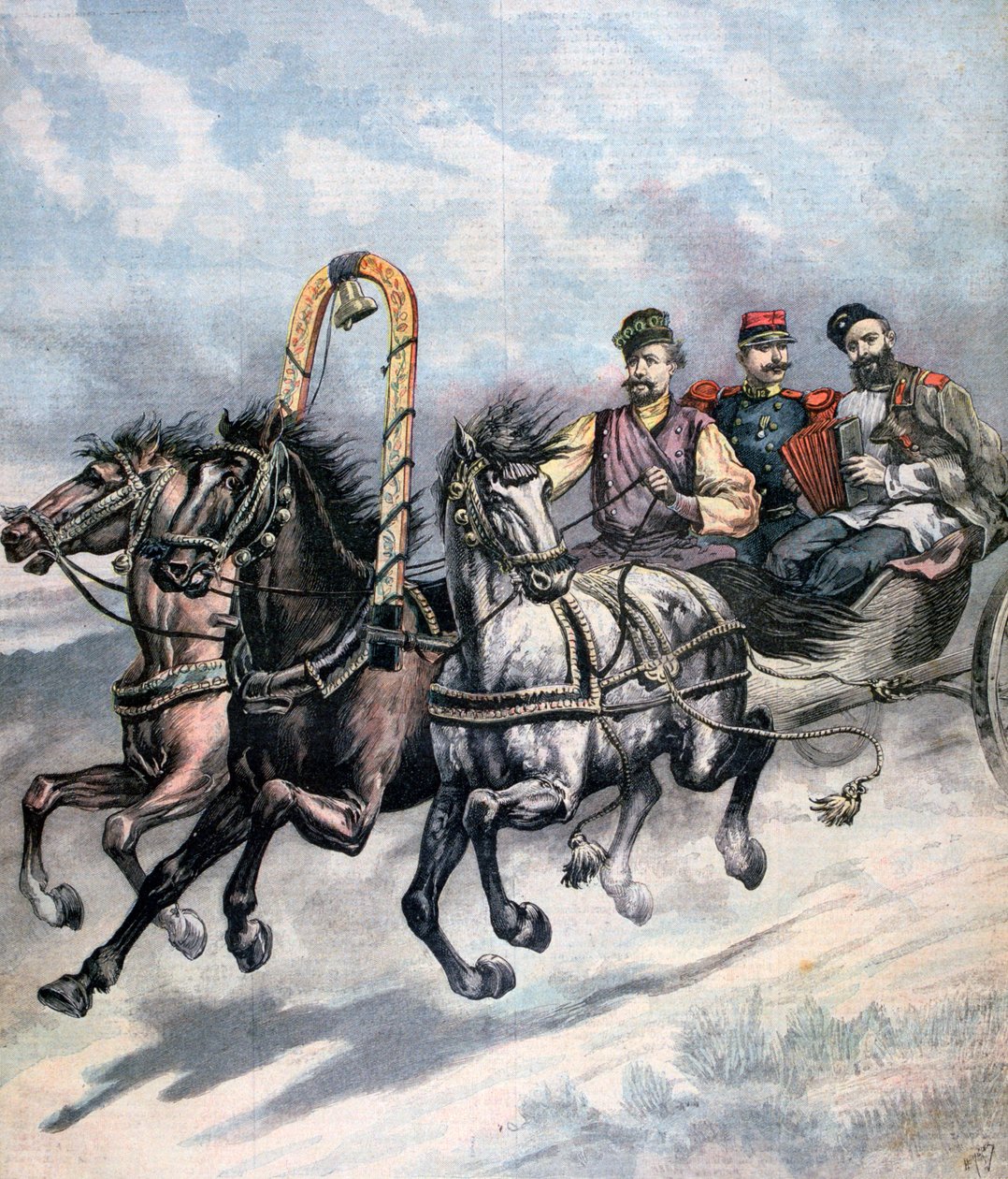 Francouzsko-ruská aliance, 1893 od Henri Meyer