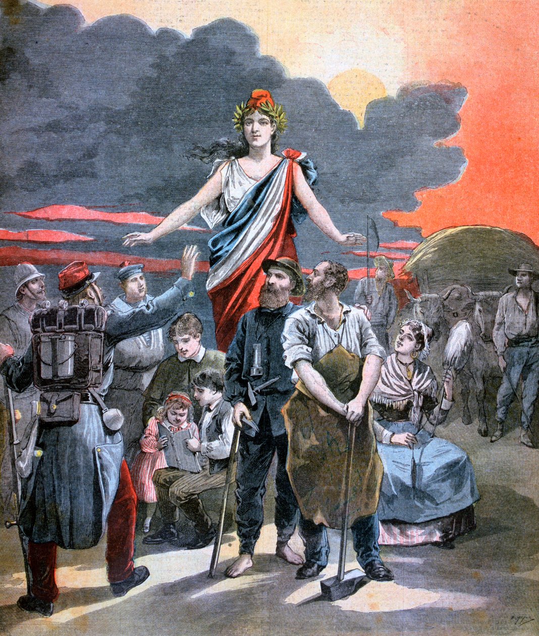 Pojďme mluvit o jiné věci!, 1893 od Henri Meyer